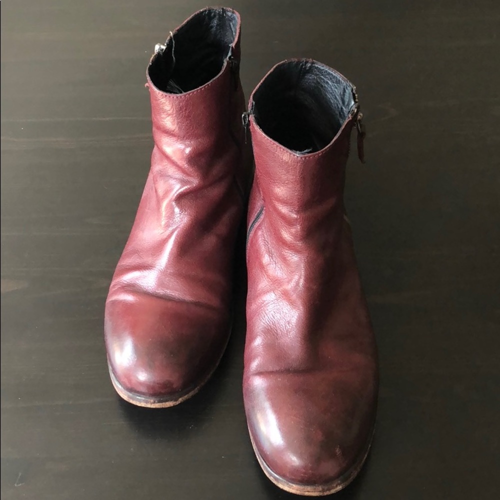 Beautiful leather boots OXS Italy Vero Cuoio